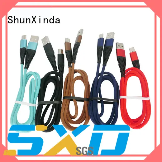 ShunXinda charging Type C usb cable factory for indoor 1