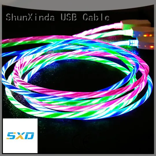 ShunXinda braided iphone charger cord for sale for car 1