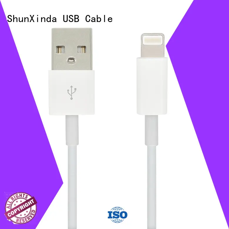 ShunXinda charger apple lightning to usb cable for sale for indoor 1