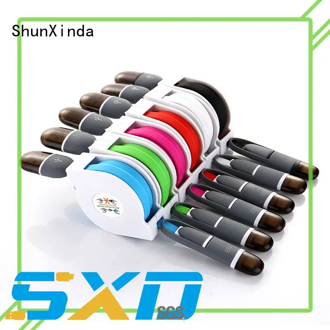 ShunXinda fast multi charger cable factory for car 1