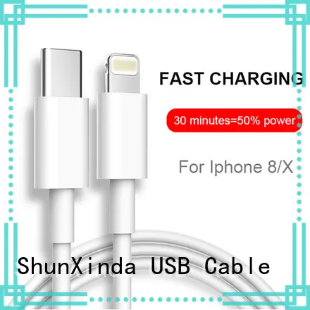 ShunXinda customized apple usb cable company for indoor 1
