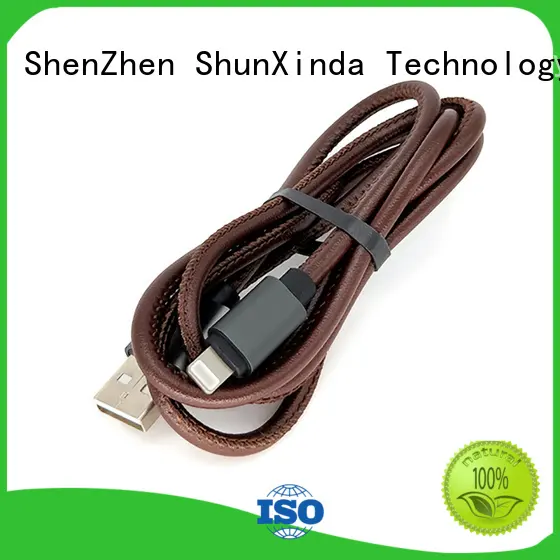 ShunXinda usb data iphone cord factory for car 1