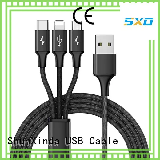 braided multi charger cable cable supply for indoor 1