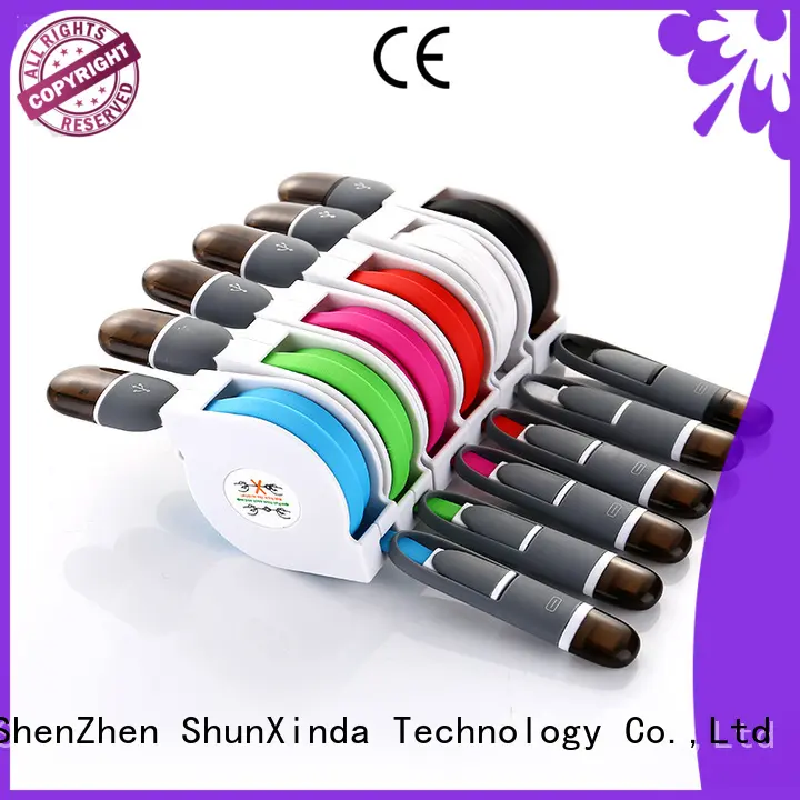 ShunXinda fast usb multi charger cable for business for home 1