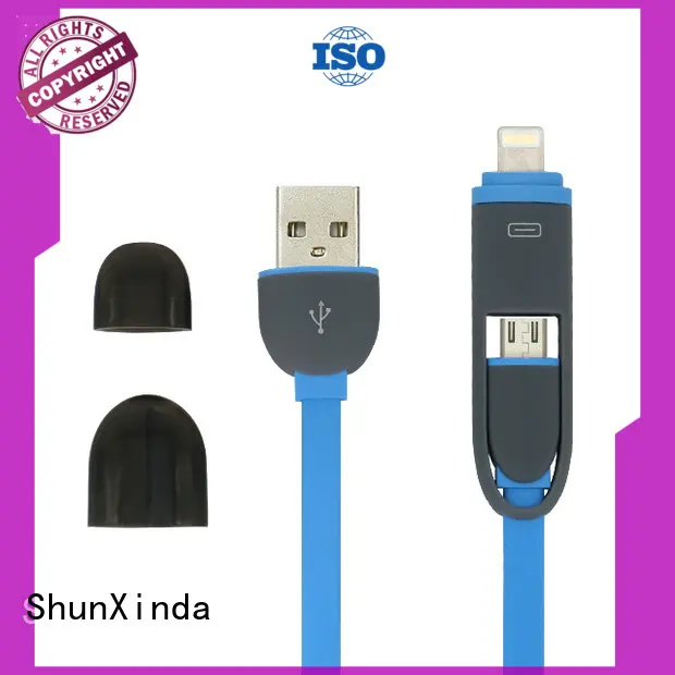 ShunXinda braided usb multi charger cable supply for car 1