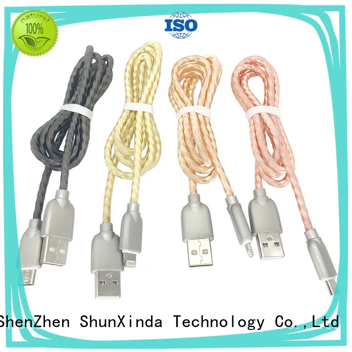 ShunXinda compatible apple lightning to usb cable factory for indoor 1