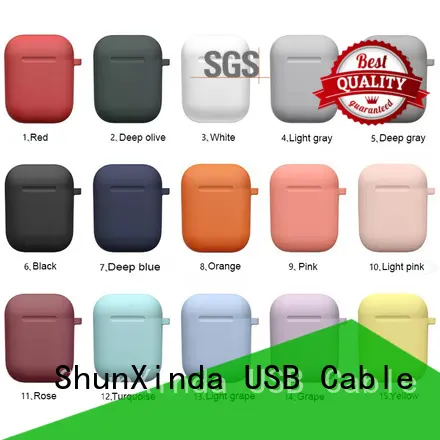ShunXinda silicone airpods case manufacturers for airpods 1