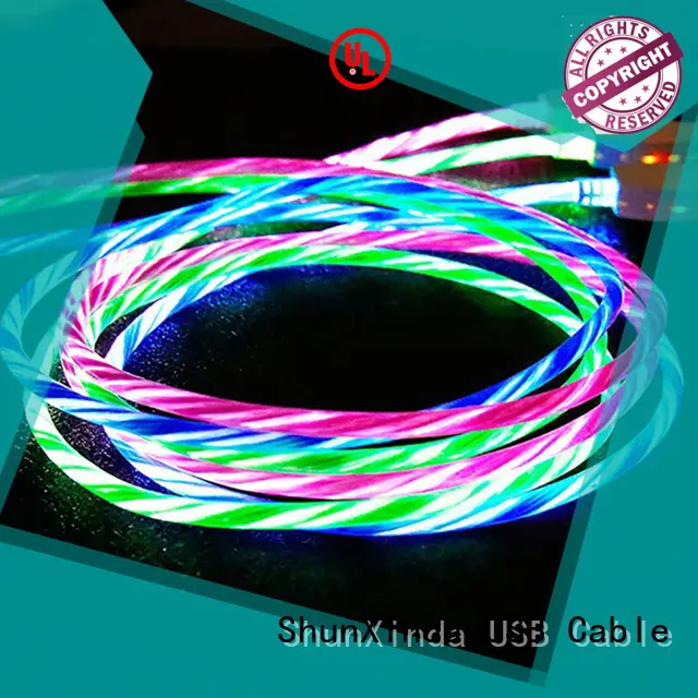 ShunXinda compatible lightning usb cable factory for indoor 1