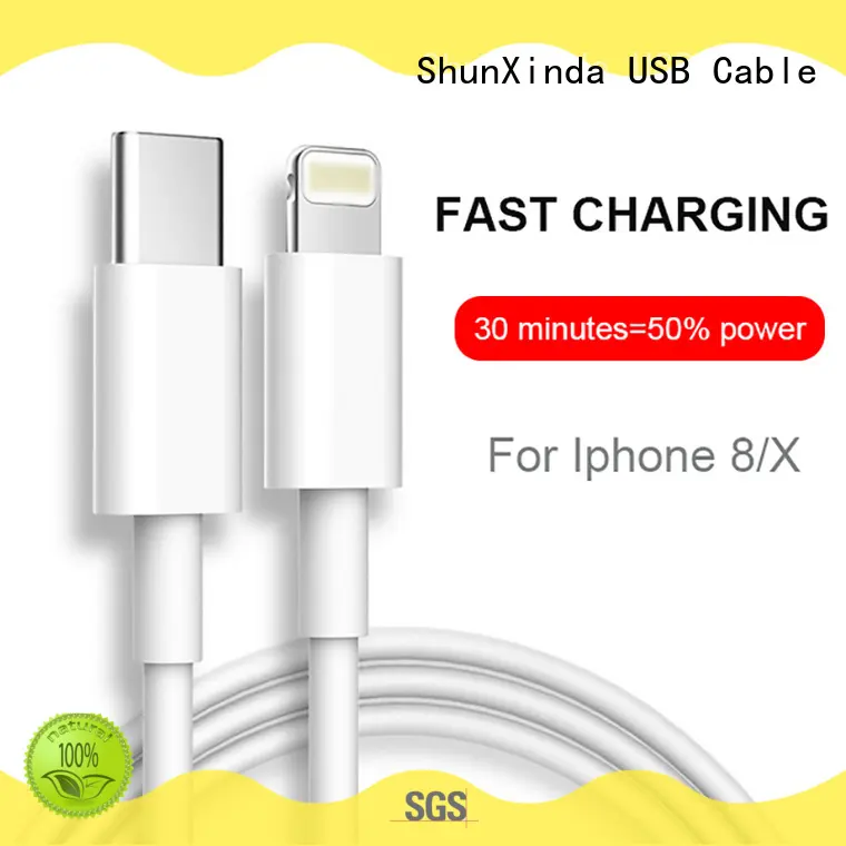 ShunXinda Custom apple lightning to usb cable company for home 1