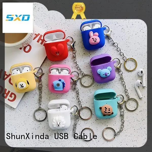 ShunXinda silicone airpods case factory for apple airpods 1
