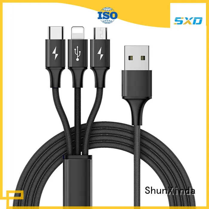 ShunXinda micro multi phone charging cable supply for car 1