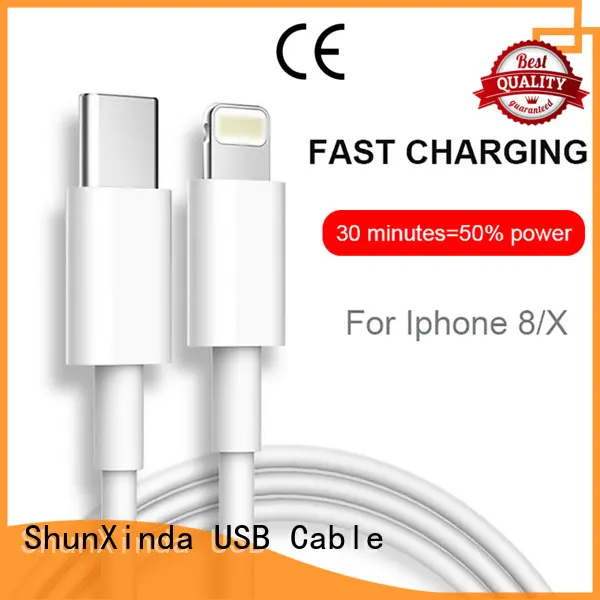 ShunXinda High-quality apple charger cable supply for home 1