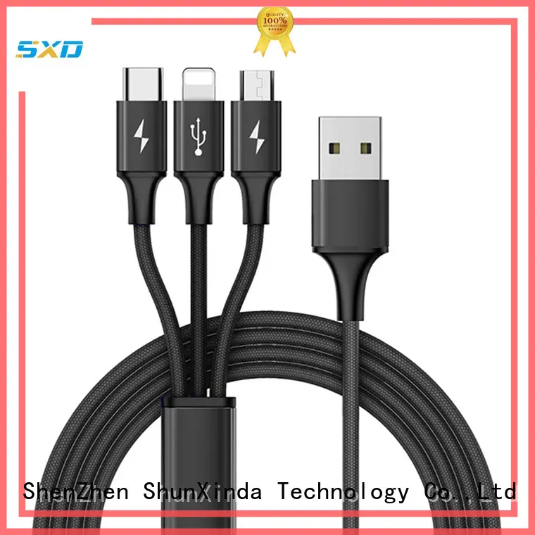ShunXinda Best usb cable with multiple ends company for car 1