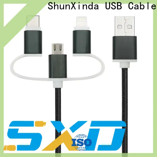ShunXinda data usb cable with multiple ends manufacturers for home 1
