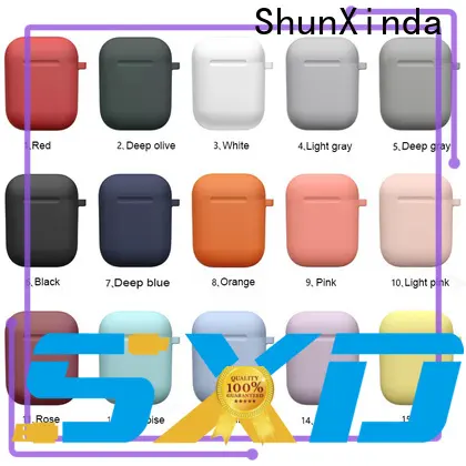 ShunXinda Custom leather airpods case manufacturers for earphone 1