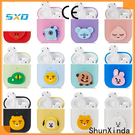Custom leather airpods case company for charging case 1