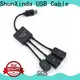 ShunXinda cord usb multi charger cable factory for indoor 1