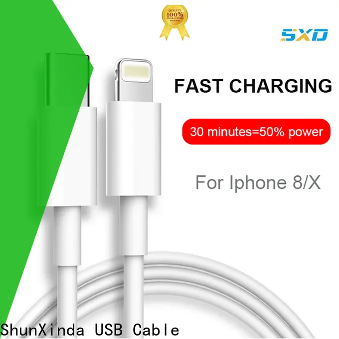 ShunXinda design apple lightning to usb cable manufacturers for home 1