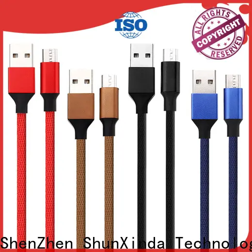 ShunXinda Wholesale micro usb charging cable manufacturers for home 1