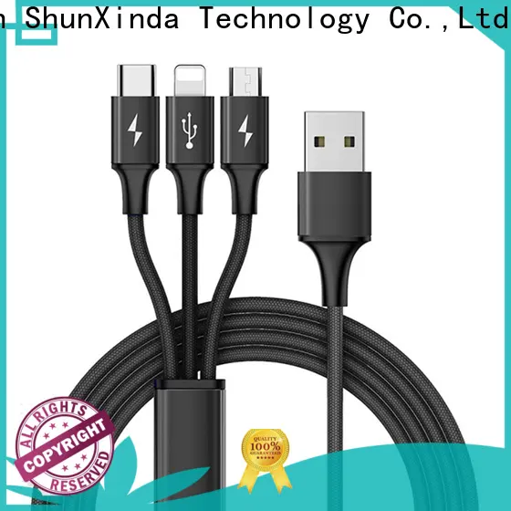 ShunXinda High-quality usb cable with multiple ends for sale for car 1