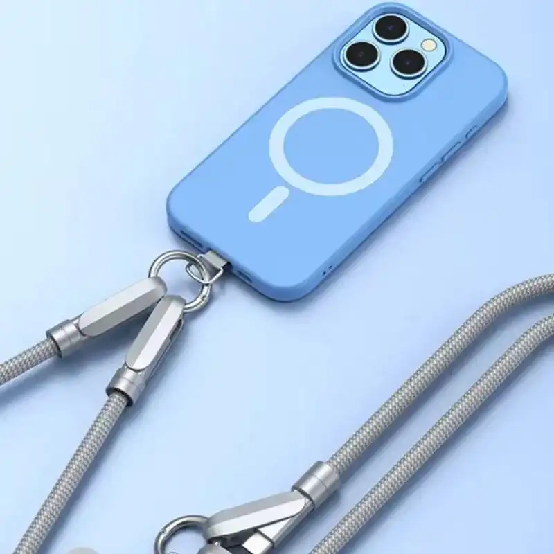 2-in-1 USB C Charging Cable & Lanyard - 120W Fast Charge, Anti-Drop 1