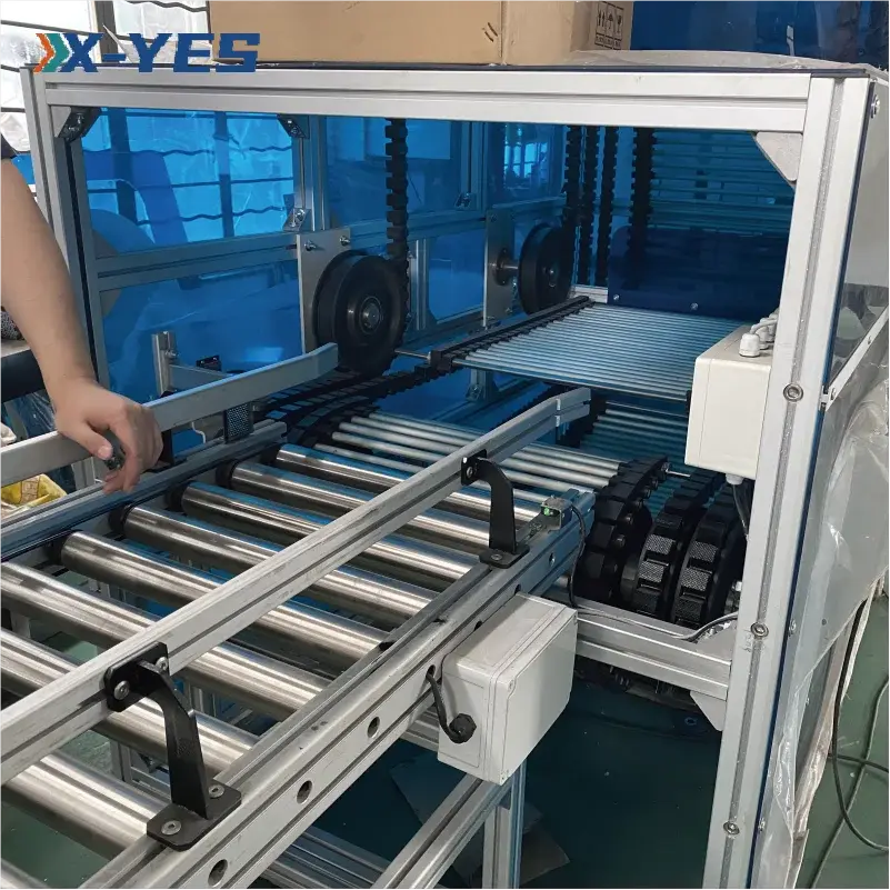 Vertical Conveyors and Box Lifters 700 Kg - Vertical Sorting Solutions - X-YES Conveyors 2