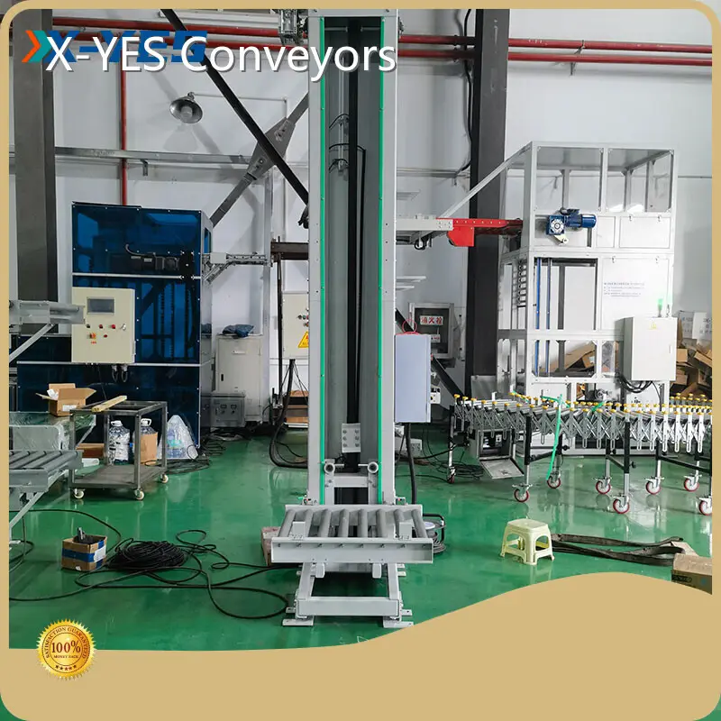 Vertical Sorting Solutions Vertical Conveyor for Sample 2.2 KW by X-YES Conveyors 1
