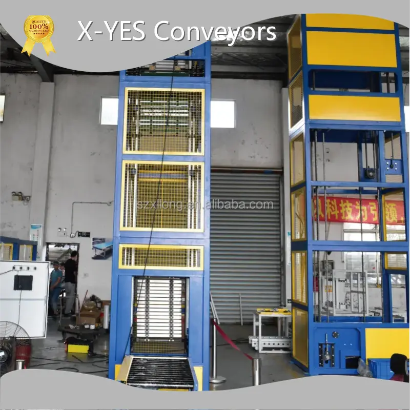 Vertical Conveyor System Provided - - X-YES Conveyors 1