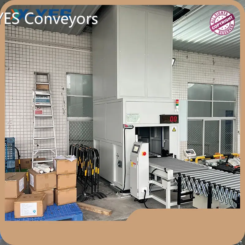 Industrial Conveyor Systems Continuous Vertical Conveyor - - X-YES Conveyors 1