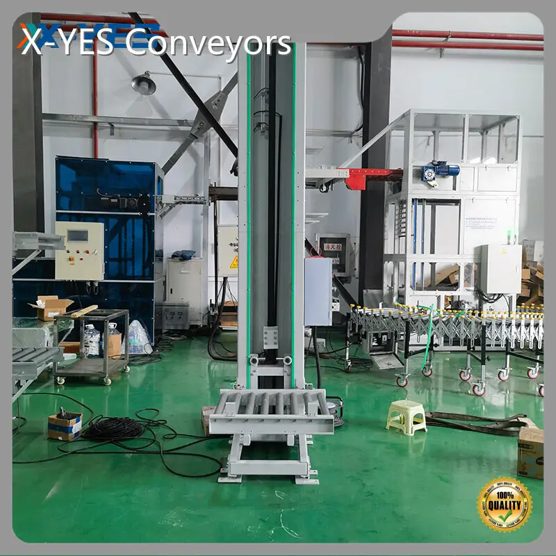 Top SellingSample Vertical Conveyor for Retail Distribution X-YES Provided 1