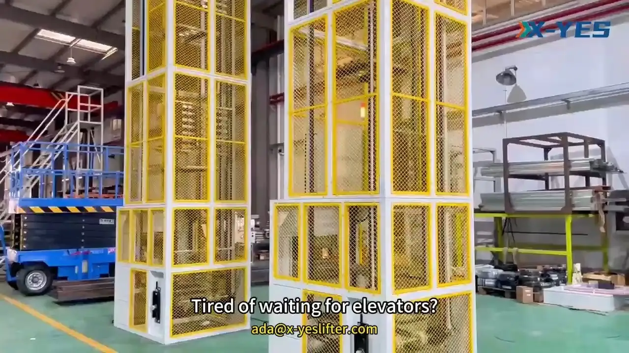 Four-Post Z-Type Reciprocating Vertical Lift – A Flexible and Efficient Heavy-Load Vertical Conveying Solution 1