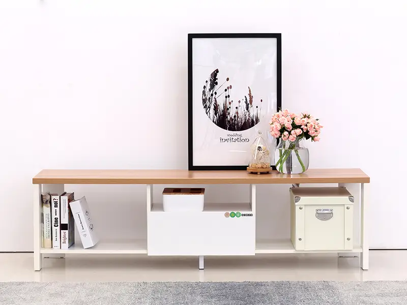 GCON GF-523 Hotel-TV-Ständer, minimalistischer Apartment-Fernsehschrank 1