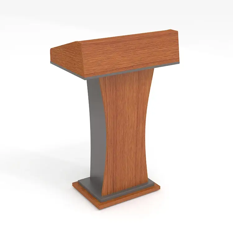 Nowoczesne drewniane projekty ambon kościelnych na podium 1