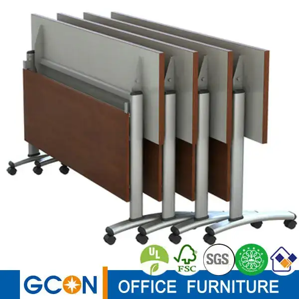 Bureau d'étude/table de conférence pliable portable 1