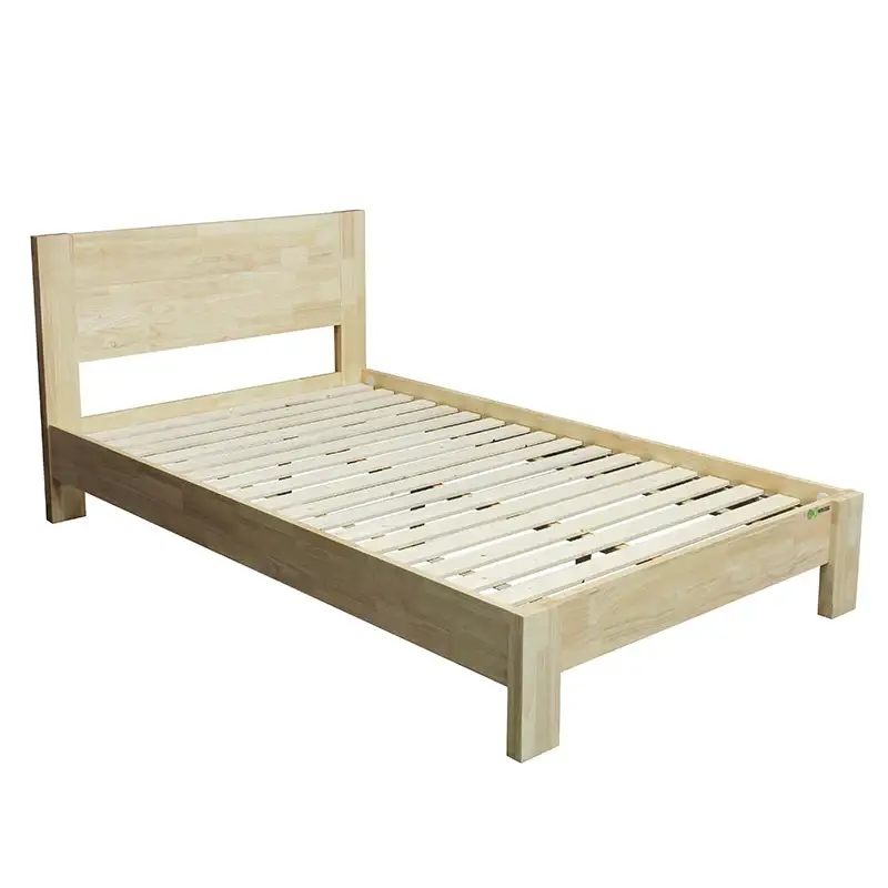 Factory Direct Life Home Premiere Classic Modern Latest Slat Support King Size Platform Wooden Bed 1