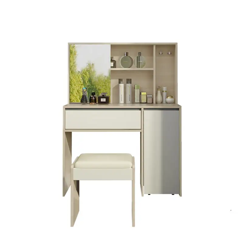 Dressing Table Makeup Luxury Dresser With Mirror Chair 1