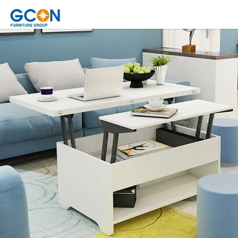 Space Saving Hotel Coffee Table Foldable Dinning Table Furniture 1