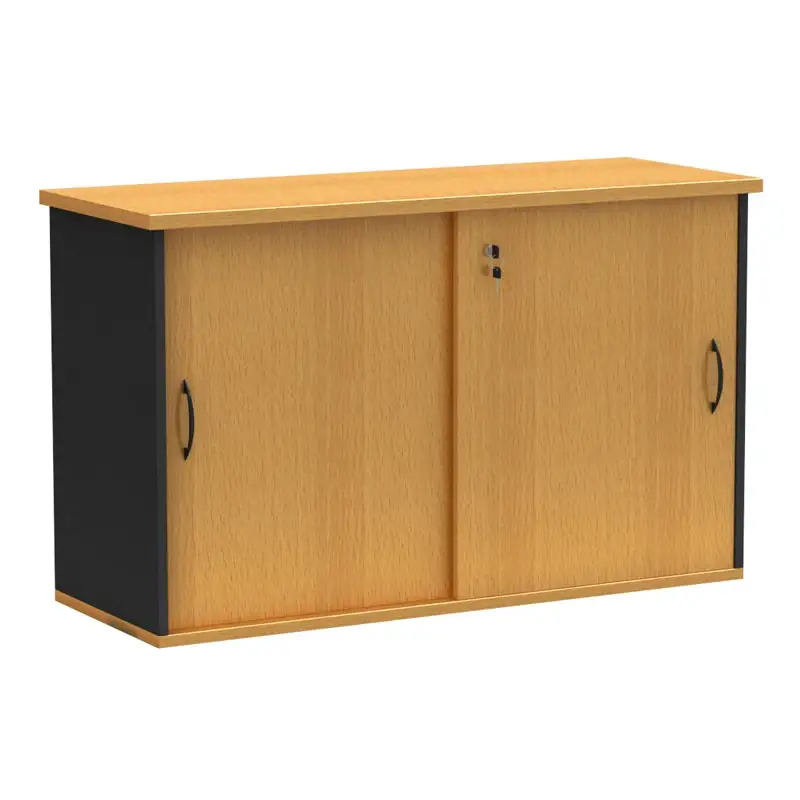 Gabinete de almacenamiento de madera para muebles de oficina 1