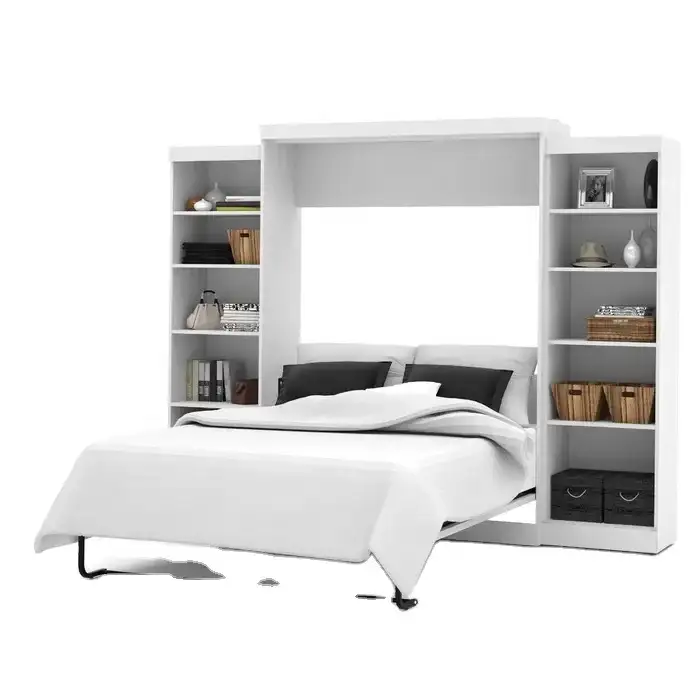 Cama popular de la pared del ahorro de espacio Cama Murphy para el apartamento pequeño 1
