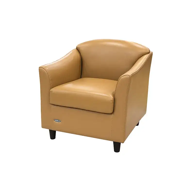 Bilik Ruang Istirahat Perabot Pejabat Set Sofa Kulit Pu Untuk Sofa Pejabat Penerimaan 1