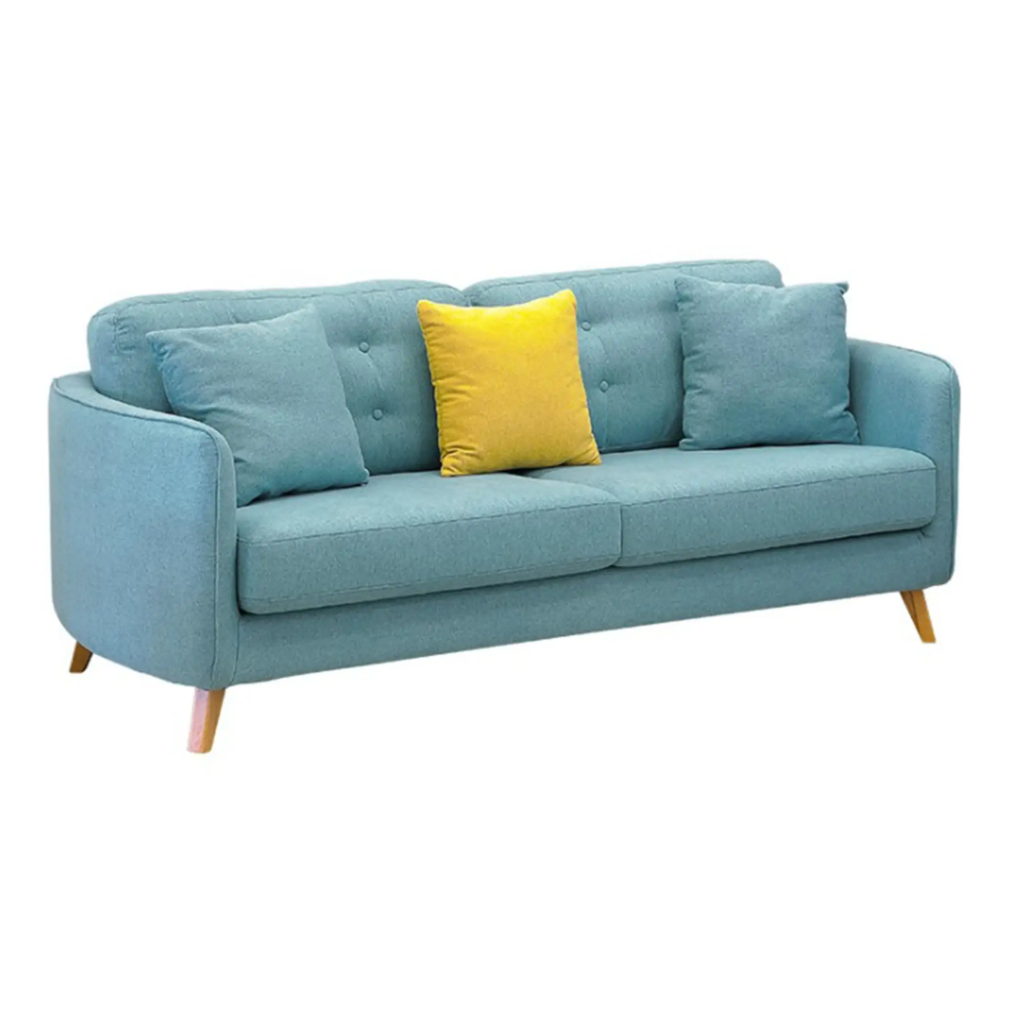Nhà máy Ghế sofa phòng khách ba chỗ đơn chất lượng cao / Ghế sofa cắt / Sofa Chesterfield 1