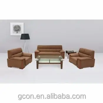 Guangxi Furniture Real Leather Sofas And Couchs Set In Living Room Furniture 1
