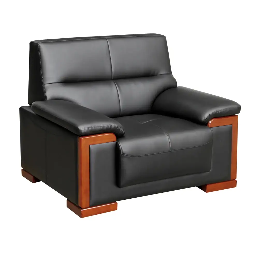 Sofa Pejabat Perabot Moden, Set Sofa Keratan, Sofa Kulit Satu Tempat Duduk 1