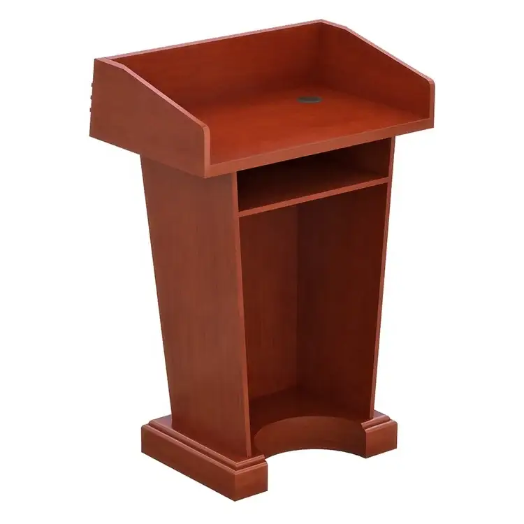 Bureau d'église en bois, prix bon marché, école de réception, bureau de discours formel 1