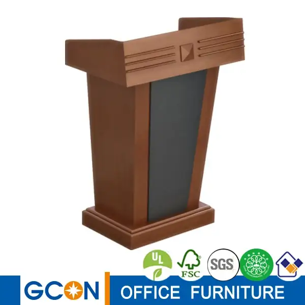 Bục giảng nhà thờ bằng gỗ trang nhã hiện đại chất lượng cao 1