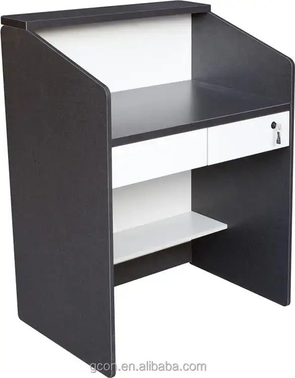 Novo design de mesa de recepção, mesa de recepção de academia, recepção 1