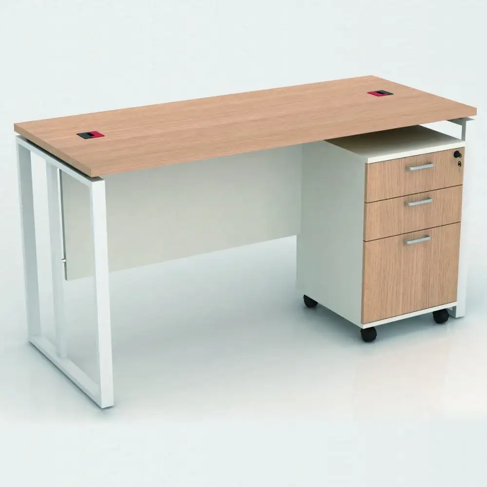 Tavolo da ufficio in legno massello Scrivania Mobili per ufficio Scrivania direzionale 1