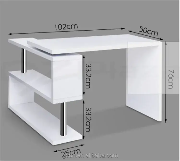Scrivania da ufficio circolare standard Iso 1