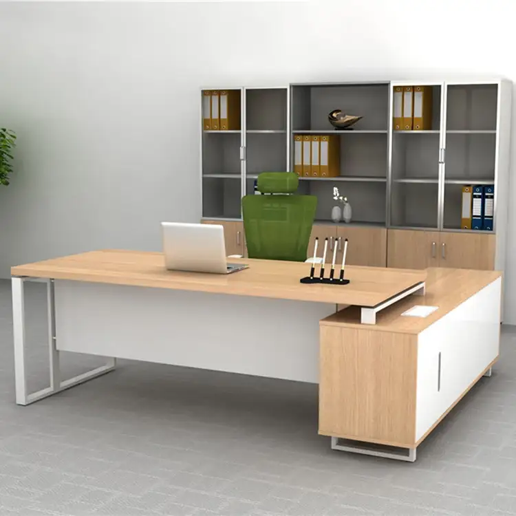 Factory Direct Sale Modern Executive Desk Luxury Office Furniture 1