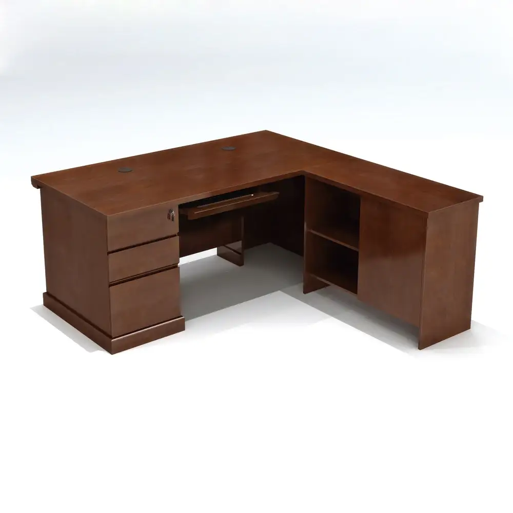Mesa de secretária de escritório moderna, mesa de gerente de móveis de escritório 1